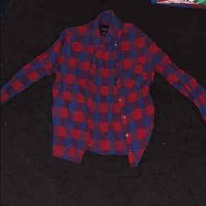 american eagle plaid flannel